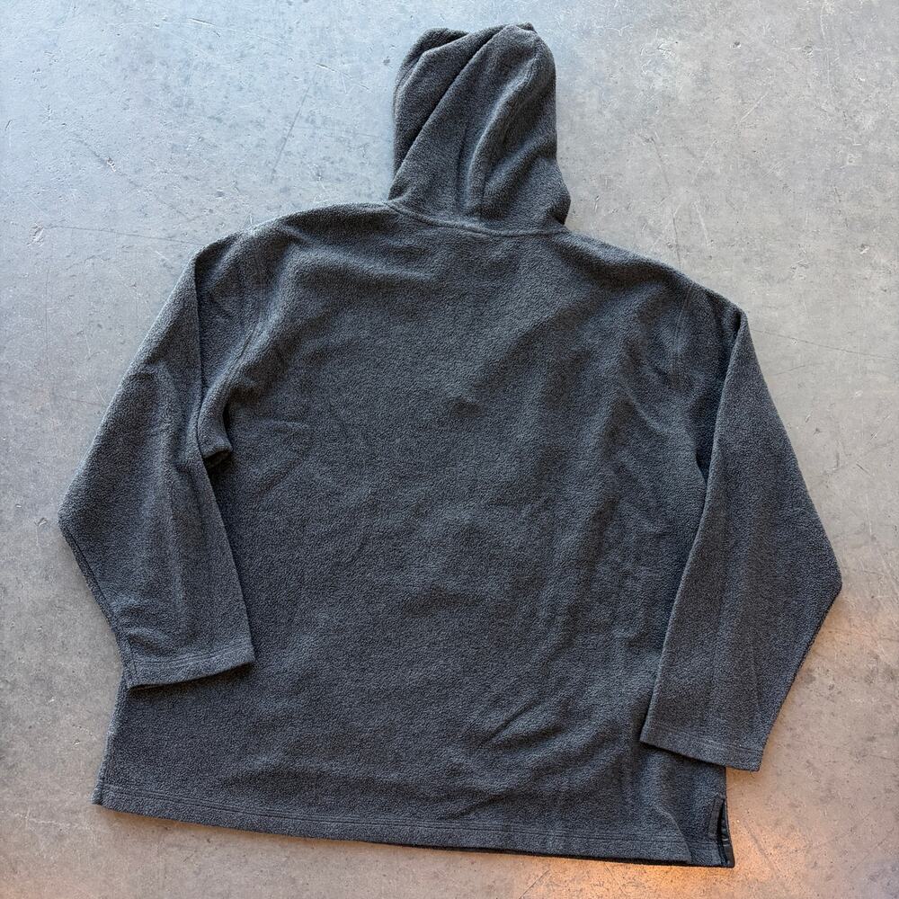 Vintage Y2k Mickey Mouse Embroidered Fleece Hoodie Pullover Sweatshirt Size L - Picture 2 of 5